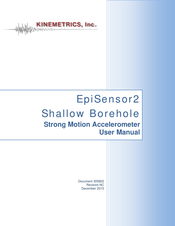 Kinemetrics EpiSensor2 User Manual