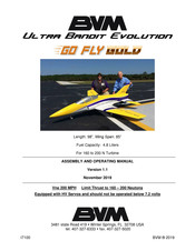 BVM GO FLY GOLD Assembly And Operating Manual