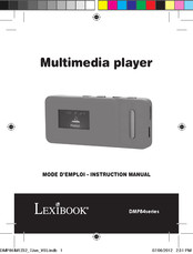 LEXIBOOK DMP84 Series Instruction Manual