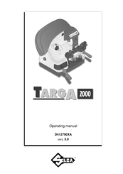 Silca TARGA 2000 Operating Manual