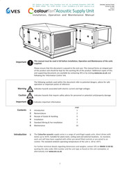VES 0242-1 Installation, Operation And Maintenance Manual