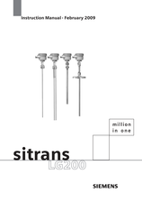 Siemens SITRANS LG200 Series Instruction Manual