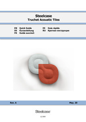 Steelcase Truchet Acoustic Tiles Quick Manual