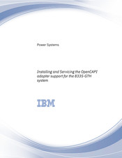 IBM OpenCAPI Installing And Servicing