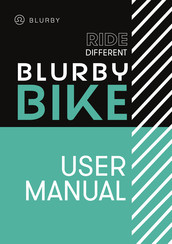 BLURBY RIDE DIFFERENT User Manual