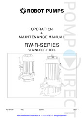Robot Pumps RW-R-SERIES Operation & Maintenance Manual