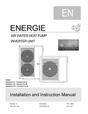 Energie Aquapura 12 Installation And Instruction Manual