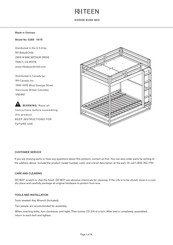 RH Teen 0288-14 Manual