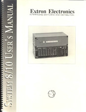 Extron electronics System 10 User Manual