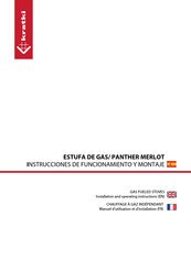 Kratki PANTHER MERLOT Nstallation And Operating Instructions