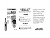Remington Ultra Smooth Use & Care Manual