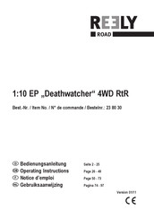 Reely ROAD Deathwatcher Operating Instructions Manual