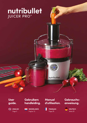 User manual NutriBullet Juicer Pro (English - 32 pages)