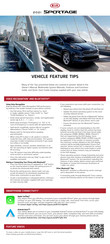 Kia Sportage 2021 Vehicle Feature Tips