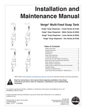 Bradley 6-3700 Installation And Maintenance Manual