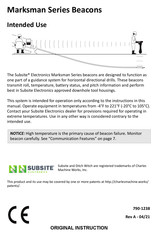 Subsite Marksman Series Original Instruction