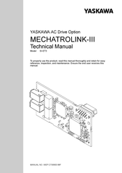 Yaskawa MECHATROLINK-III SI-ET3 Technical Manual