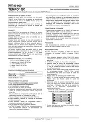 bioMerieux TEMPO QC Quick Start Manual