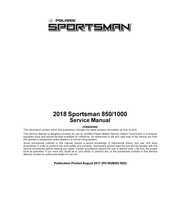 Polaris Sportsman 850 Service Manual