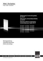 Rittal VX IT 5301.197 Assembly Instructions Manual
