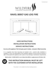 Wildfire RAVEL 800CF Instruction Manual