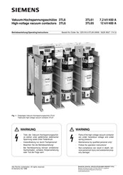 Siemens 3TL65 Operating Instructions Manual