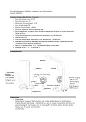Salora HSD9042A Quick Start Manual