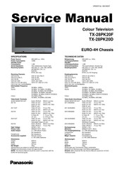 Panasonic QuintrixF TX-28PK20D Service Manual