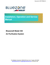 Middleby Bluezone 450 Installation, Operation And Service Manual