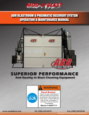 Mod-U-Blast ABR Operation & Maintenance Manual