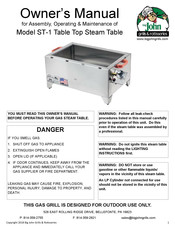 BIG JOHN ST-1 Owner's Manual