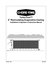 Chore-Time Turbo-Cool Installation & Operator's Instruction Manual