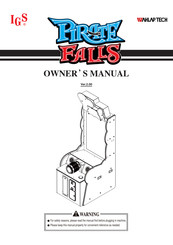 IGS Pirate Falls Owner's Manual