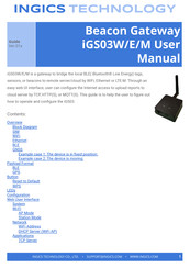 Ingics iGS03W User Manual