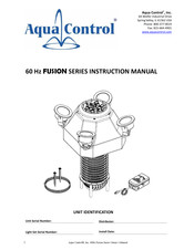 Aquacontrol FUSION Series Instruction Manual