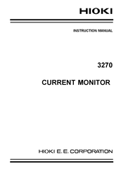 Hioki 3270 Instruction Manual