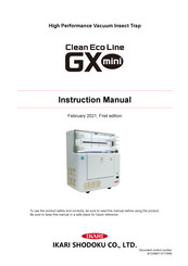 IKARI Clean Eco Line GX Mini Instruction Manual