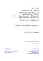 Datex-Ohmeda D-VNC15 Technical Reference Manual