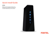 Foxtel ADSL Quick Install Manual