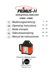 Nedo Primus-H 470006 Operating Instructions Manual