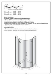 Burlington C23 Manual