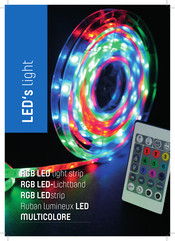 LED's light LEDstrip Manual