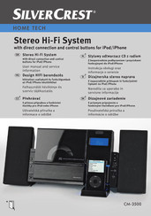 Silvercrest CM-3500 User Manual And Service Information