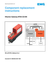 Hilscher NT 50-CO-EN Component Replacement Instructions