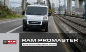 RAM Commercial RAM PROMASTER Quick Reference Manual