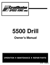 CrustBuster 5500 Owner's Manual