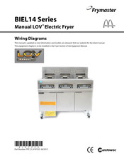 Manitowoc Frymaster LOV BIEL14 Series Manual