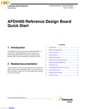 NXP Semiconductors AFD4400-RDB Quick Start Manual