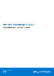Dell PowerEdge R750xa Installation And Service Manual