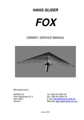 Aeros Fox-16 Owner's Service Manual